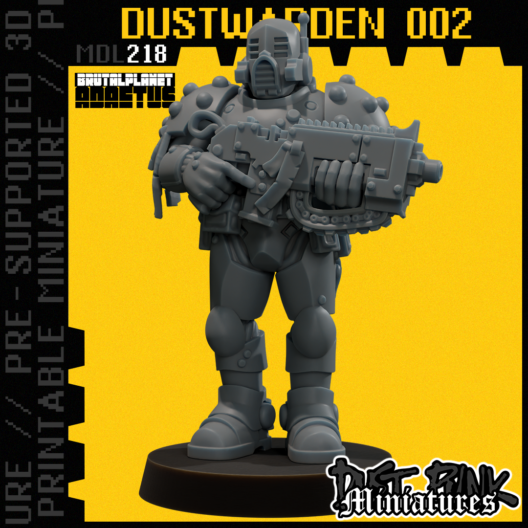 MDL218 DUSTWARDEN 002 [PRE-SUPPORTED]